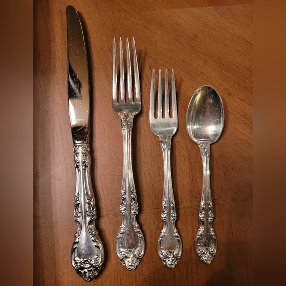 Gorham Sterling Silver 1948 Melrose Pattern Piece Place Setting